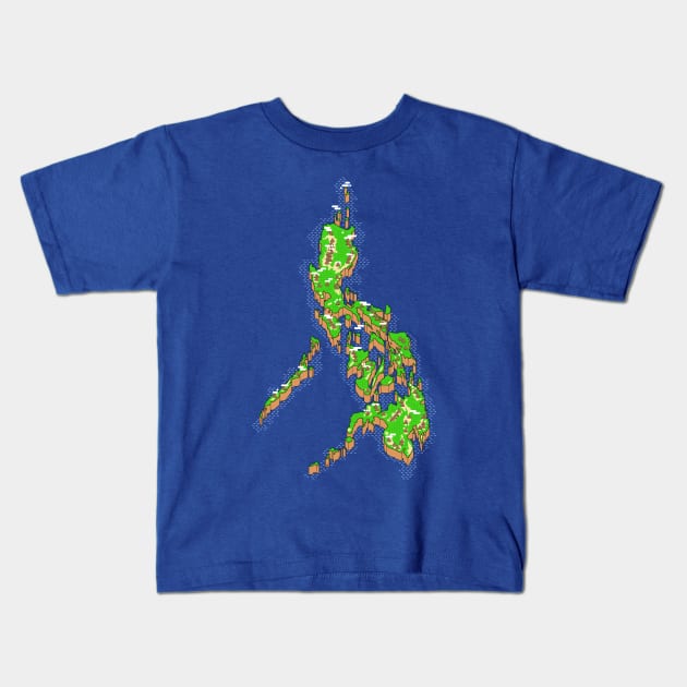 Pixel Pilipinas Kids T-Shirt by pinoytee